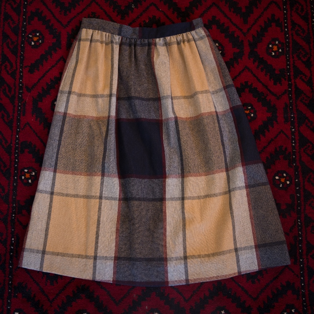 Vintage Wool Skirt
